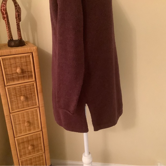 J.Jill V-neck Burgundy tunic - Picture 5 of 6